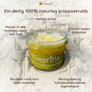 Sitrus- og Honningskrubb