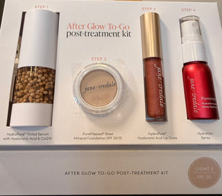 After Glow To-Go post-treatment kit