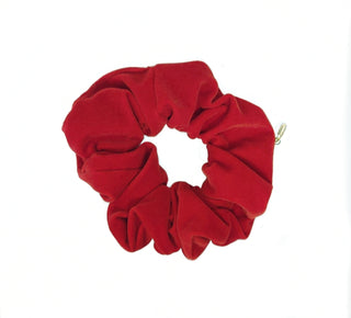 Hårstrikk scrunchies luxusvelur