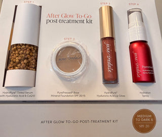 After Glow To-Go post-treatment kit