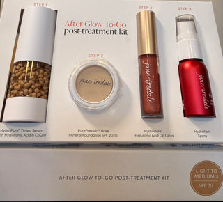 After Glow To-Go post-treatment kit